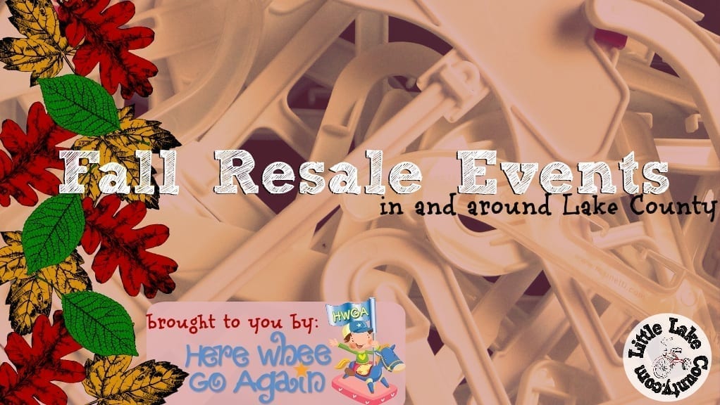 fall resale events in lake ocunty