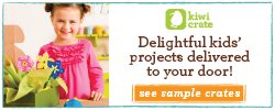 Delightful kids' crafts delivered to your door!  See sample crates>>