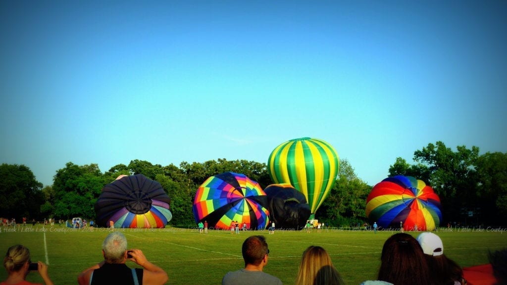 Color Aloft Balloon Festival Balloon Set-up