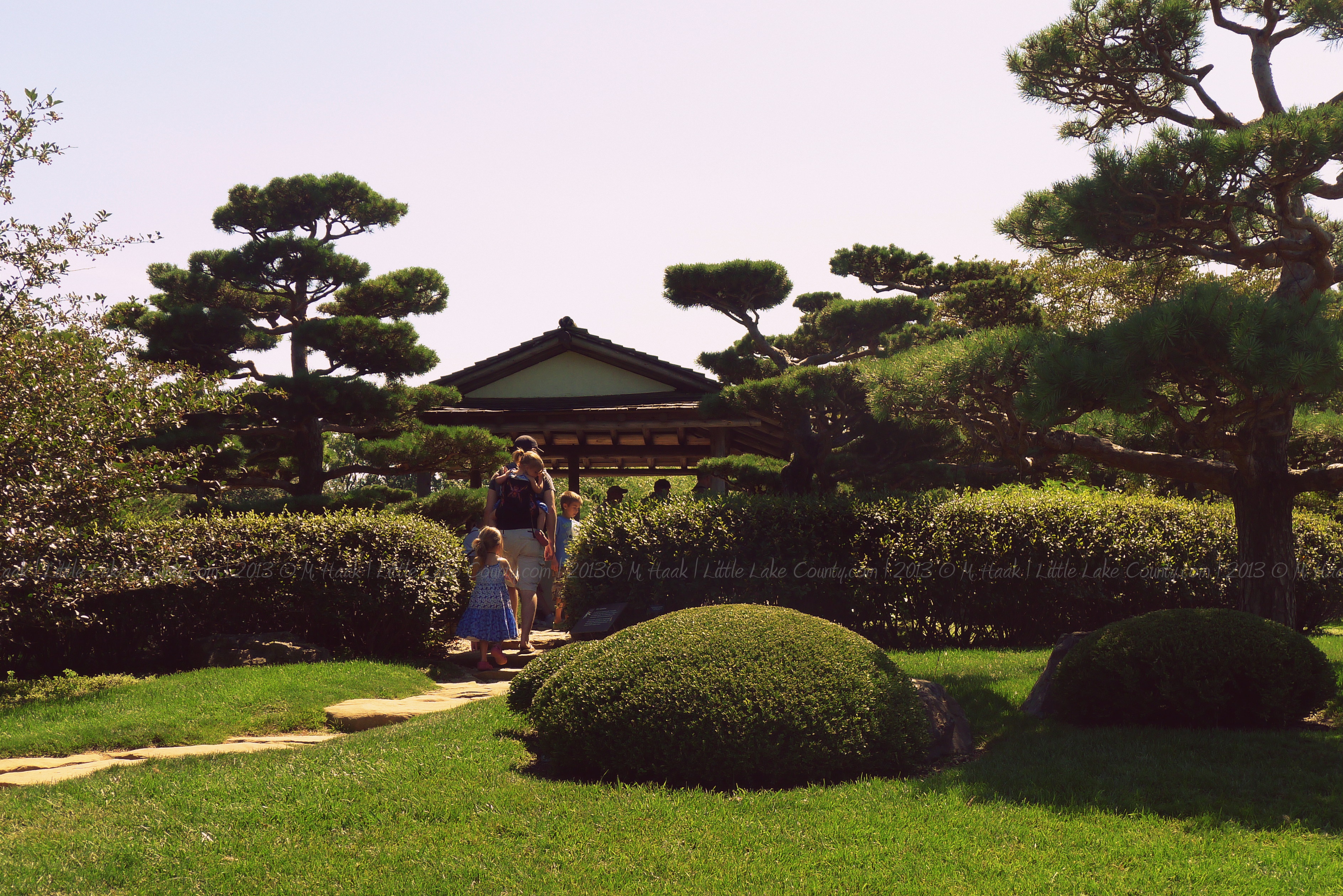 Pagoda in the Malott Japanese Garden