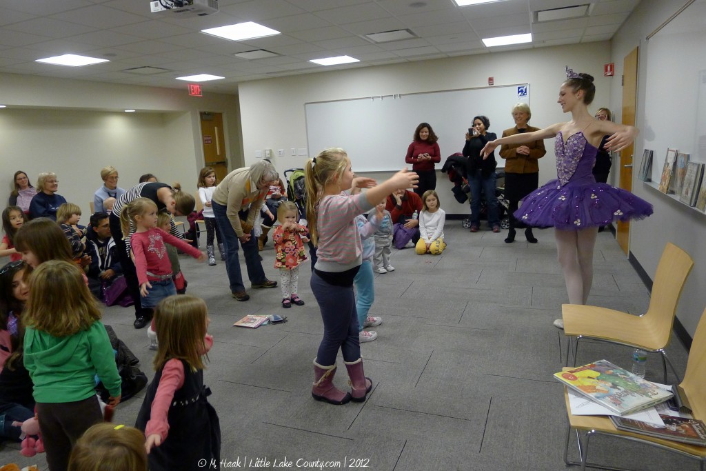 Dancing nutcracker storytime