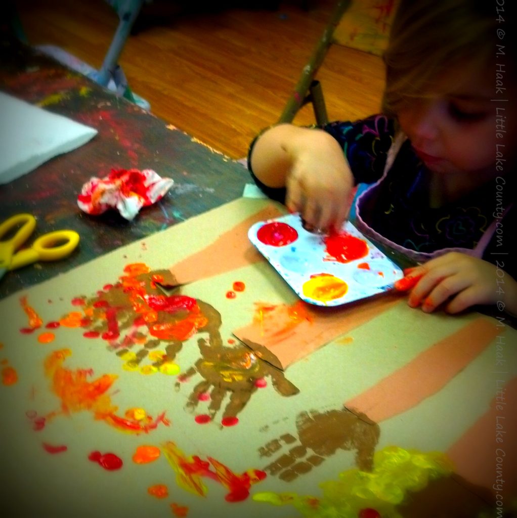 Finger Painting at Artsy Tots