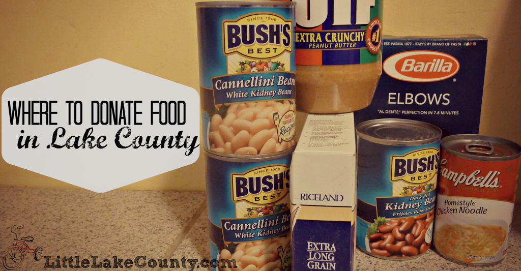 Where to donate food in lake county