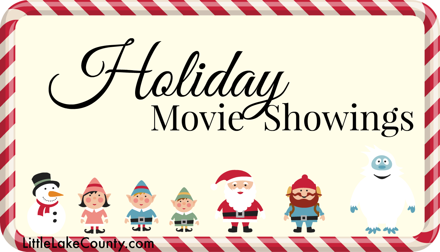 HOliday Movie Showings in Lake County