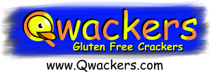 Qwackers Logo with website