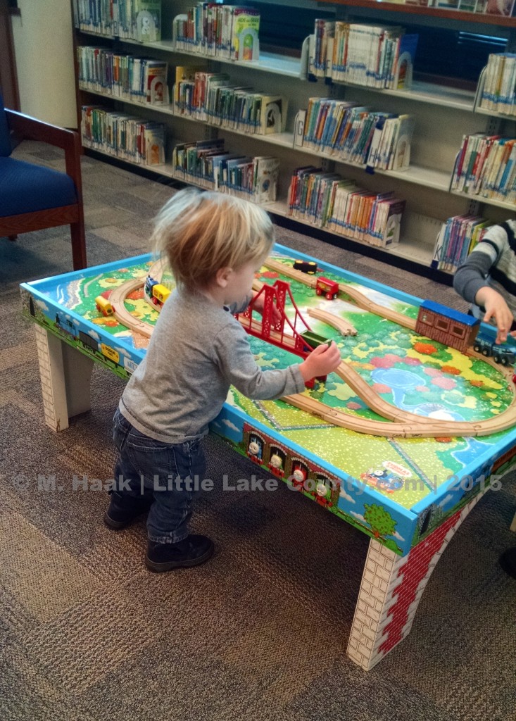 Train Table at Grayslake Library