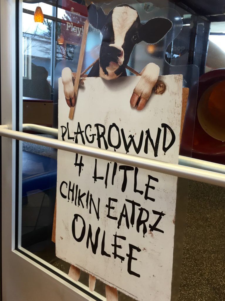 chick fil a playground