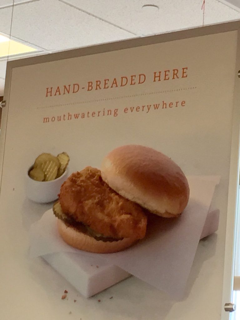 chick fil a sandwich