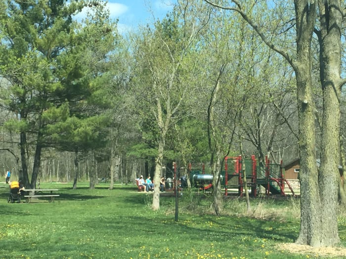 lake county forest preserves with playgrounds