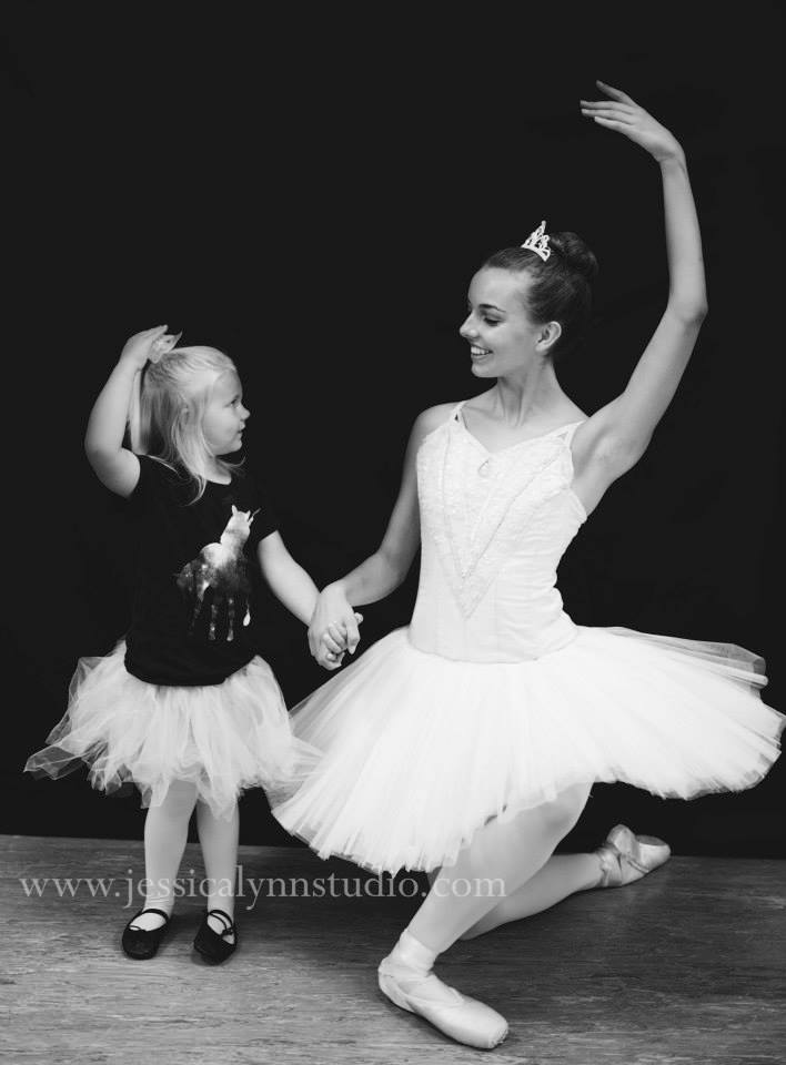 Ballerina and Girl
