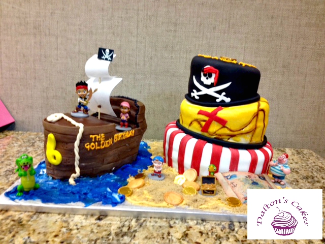 Jake and the Neverland Pirates birthday cake
