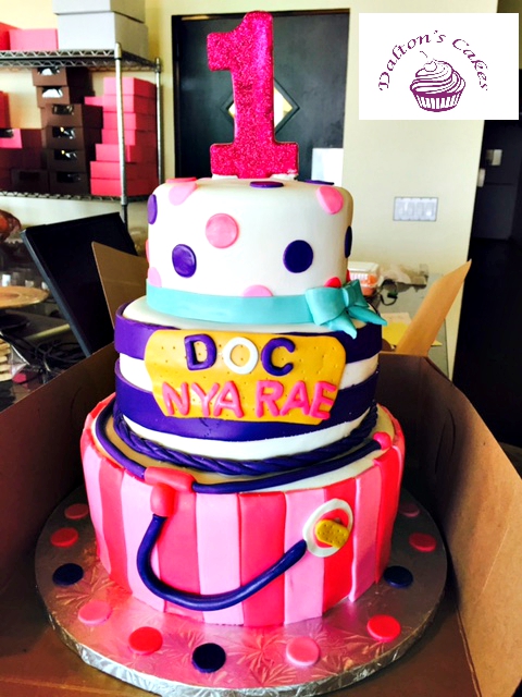 doc mcstuffins birthday cake