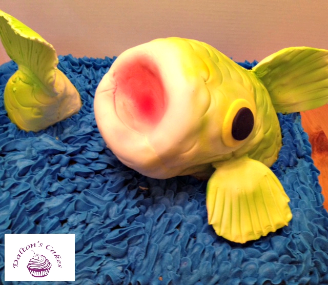 fish 3D cake