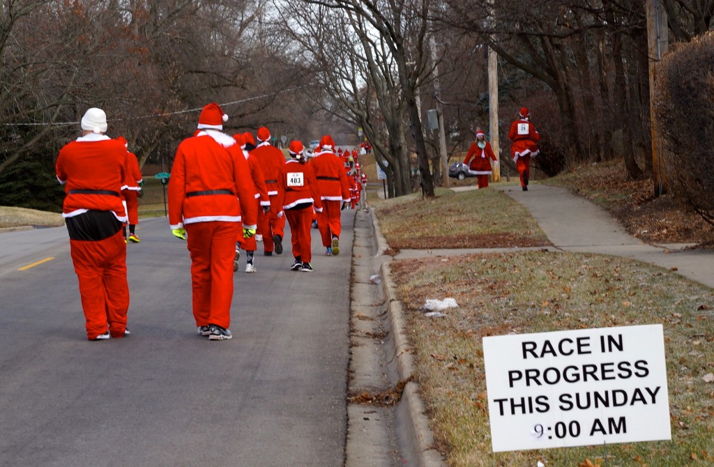 Kiwanis Santa Run