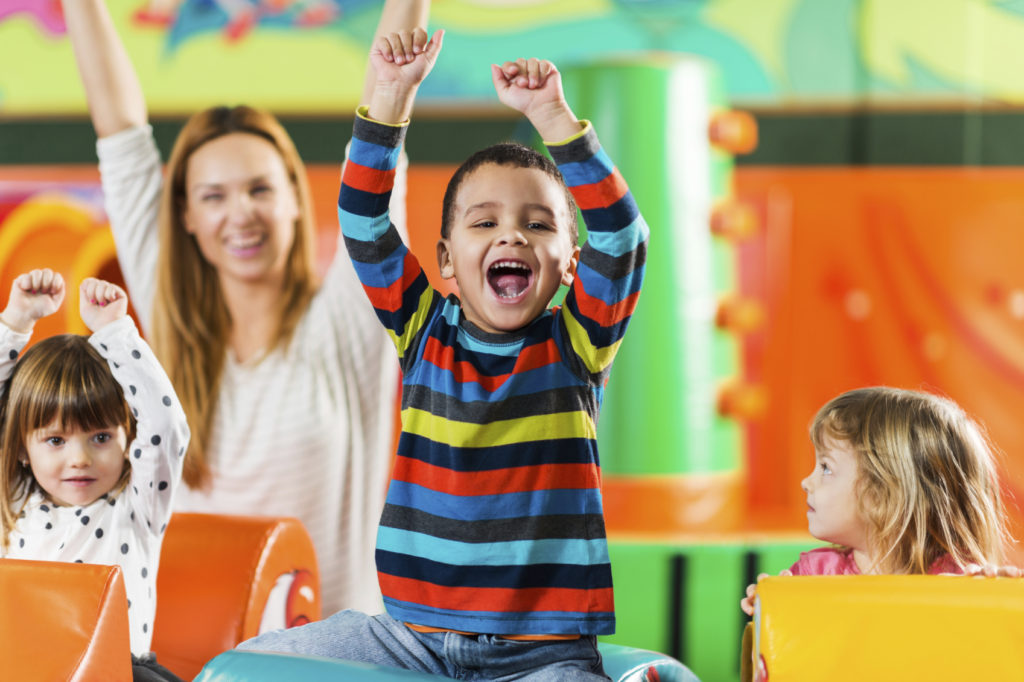 Children in a playroom Trumpet Behavorial Health