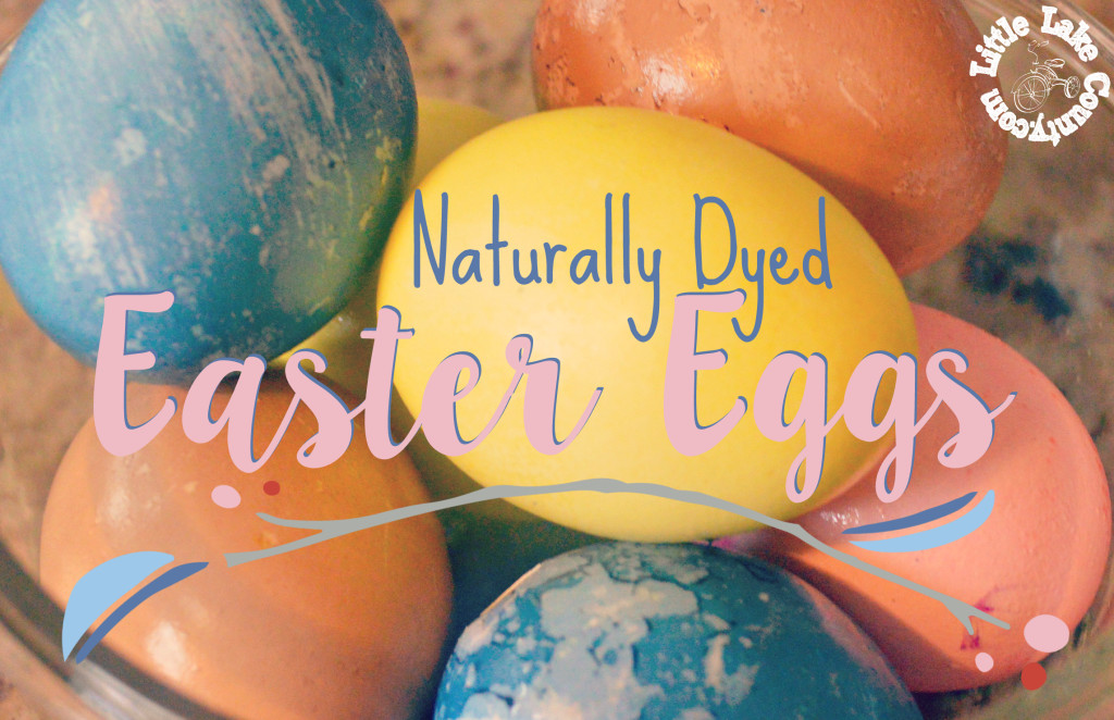 how to naturally dye eggs
