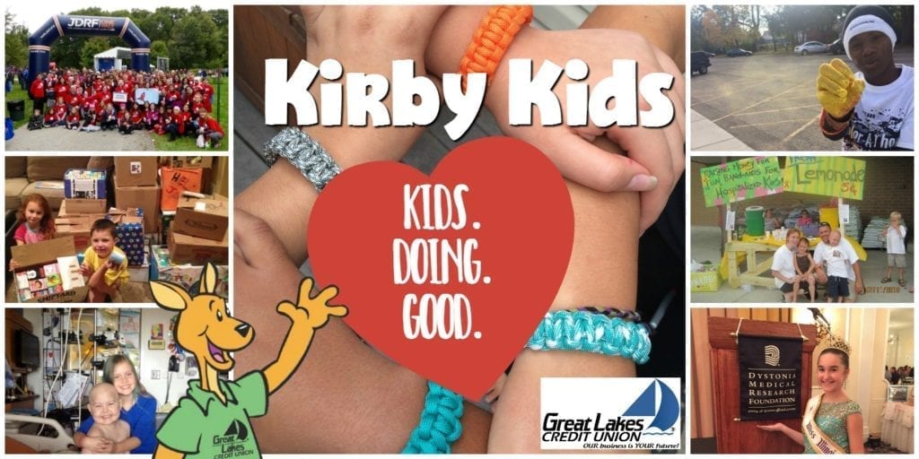 Kirby Kids Great Lakes Credit Union