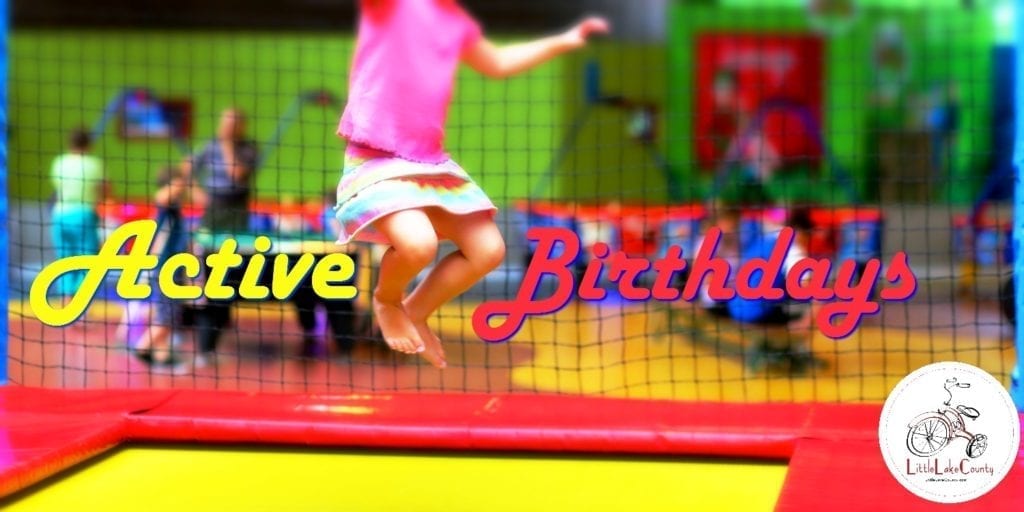 active birthday parties