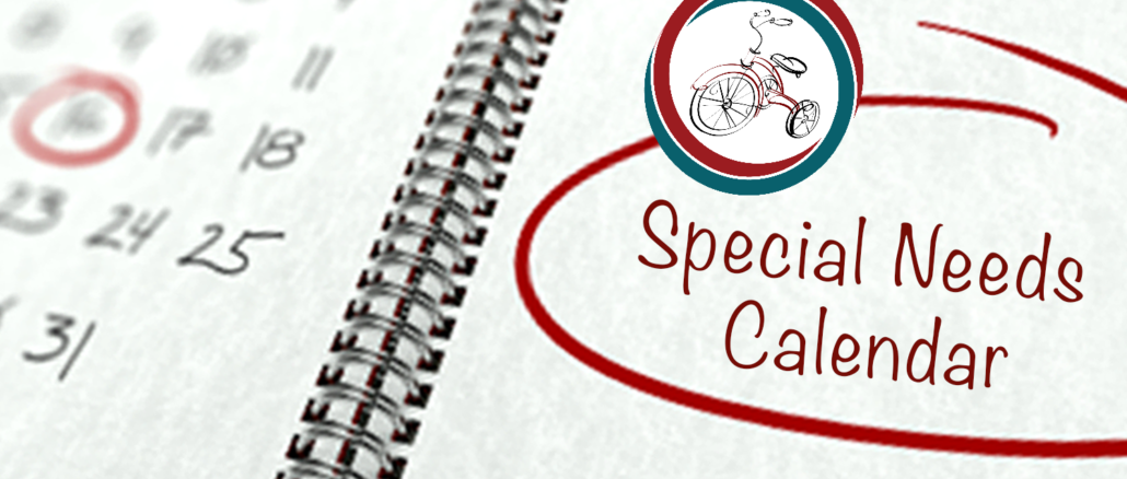 Lake County special needs calendar