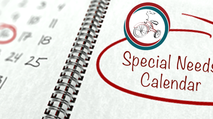 Lake County special needs calendar