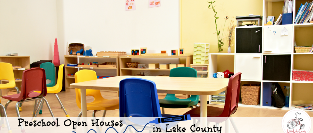 preschool open houses