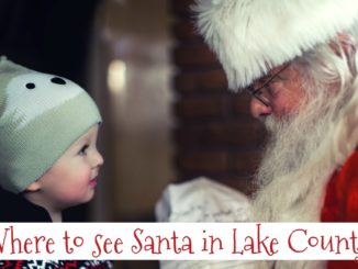 where to see santa in lake county