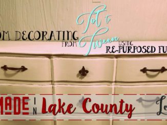 using re-purposed furniture in children's rooms