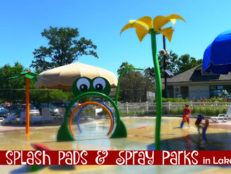 splash pads and spray parks in Lake county