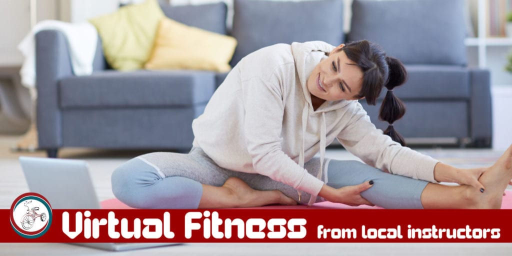 virtual fitness classes by local instructors