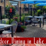 Outdoor Dining in Lake County